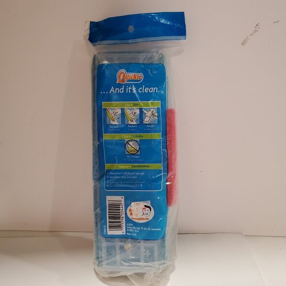Quickie Clean Squeeze Sponge Mop Refill 0442 Fits Mop #045 NEW Retired - Picture 3 of 3